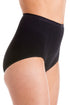 Womens Black High Waist Two Pack Control Briefs