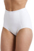 Womens White High Waist Two Pack Control Briefs