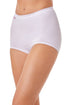 Womens White Three Pack Cotton Maxi Briefs