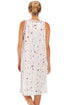 Cream Sleeveless Poppy Print Nightdress
