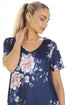 Womens Lightweight Floral Print Nightdress