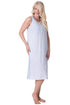 Womens Polycotton Sleeveless Floral Nightdress