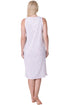 Womens Polycotton Sleeveless Floral Nightdress