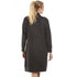 Long Sleeve Cowl Neck Lightweight Knitted Hacci Nightdress