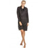 Long Sleeve Cowl Neck Lightweight Knitted Hacci Nightdress
