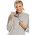 Long Sleeve Cowl Neck Lightweight Knitted Hacci Nightdress