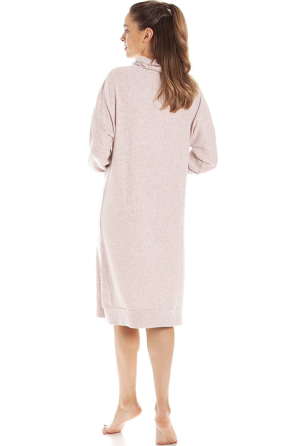 Womens Comfy Fit Marl Hacci Loungers