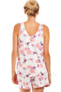 Womens Lightweight Floral Print Short Pyjama Set