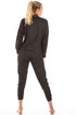 Lush Long Sleeve Lightweight Cowl Neck Knitted Hacci Pyjama Set