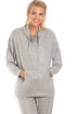 Lush Long Sleeve Lightweight Cowl Neck Knitted Hacci Pyjama Set