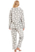 Womens Supersoft Fleece Star Print Pyjama Set