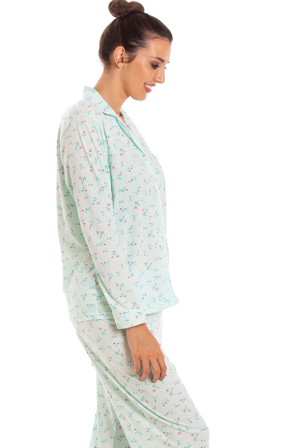 Womens Classic Jersey Long Sleeve Pyjama