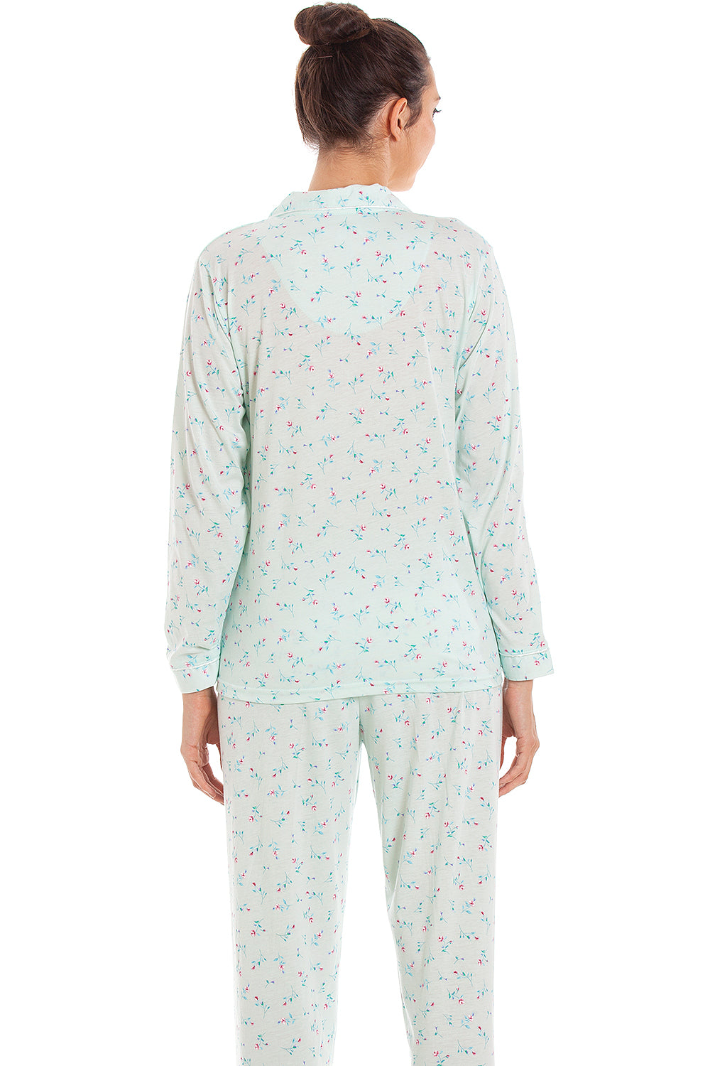 Womens Classic Jersey Long Sleeve Pyjama