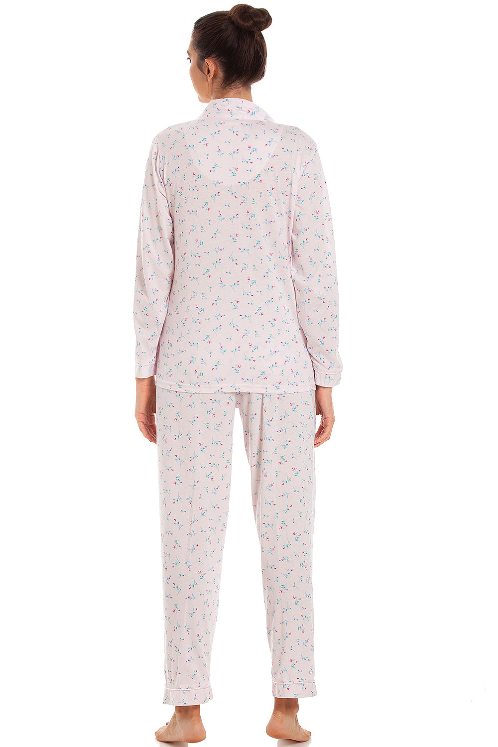 Womens Classic Jersey Long Sleeve Pyjama