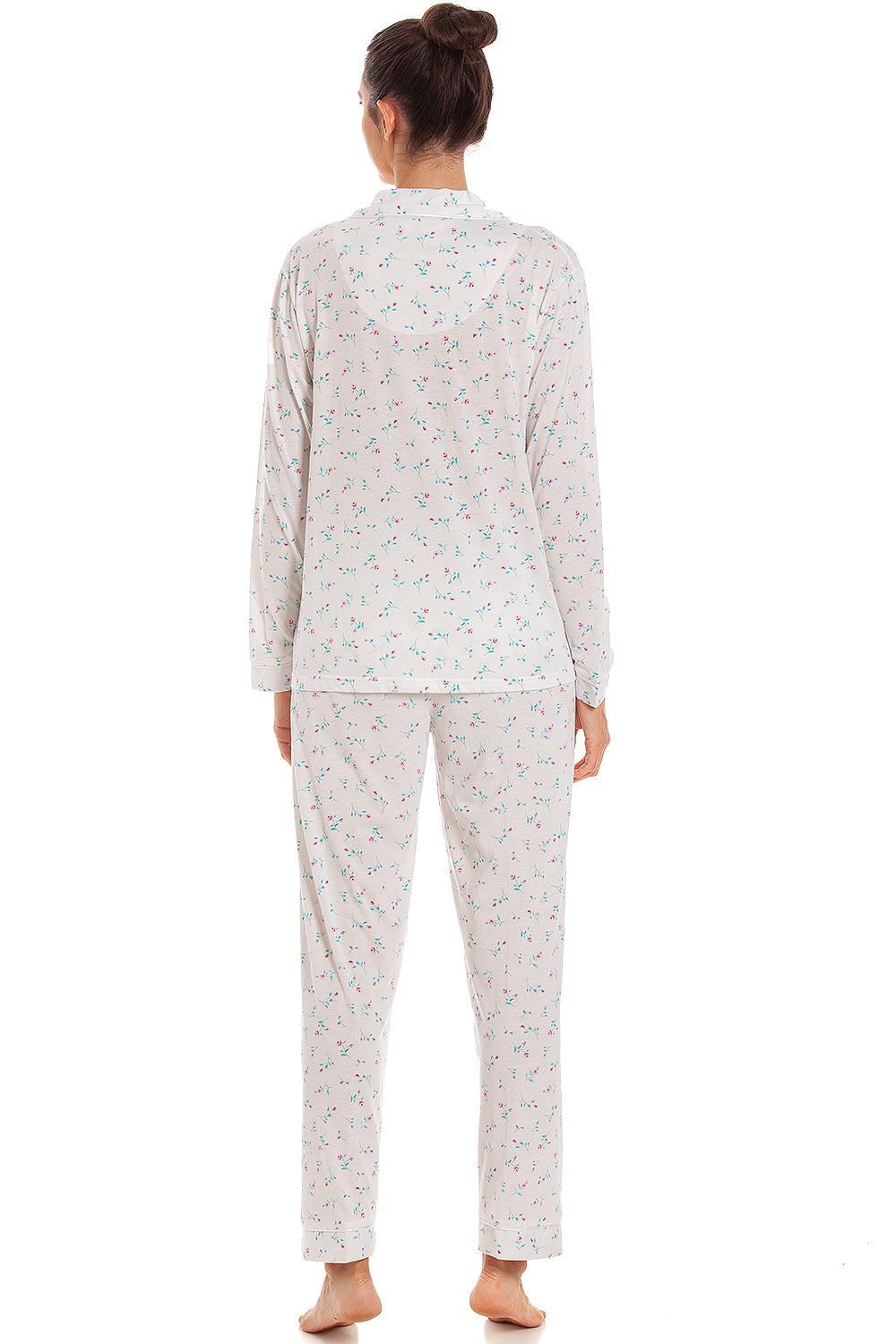 Womens Classic Jersey Long Sleeve Pyjama