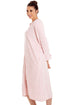 Womens Luxury Soft Fleece Pink Housecoat