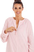 Womens Luxury Soft Fleece Pink Housecoat