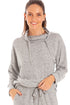 Womens Comfy Fit Marl Hacci Pyjama sets