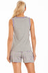 Womens 100% Cotton Pug & Cat Short Pyjama Set