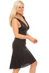Camille Women's Full Slip Chemise Dress Elegant Lace Nightwear