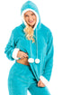 Camille Women's Hooded Pyjama Set Long Sleeve Fleece Nightwear