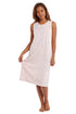 Camille Womens Classic 100% Organic Cotton Sleeveless Nightdress