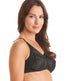 Womens Black Non Wired Soft Cup Bra
