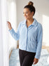 Camille Women's Bed Jacket in Soft Warm Fleece Cosy Nightwear Coat