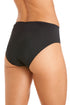 Womens Two Pack Black High Waist Briefs