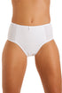 Womens Two Pack White High Waist Briefs