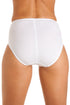 Womens Two Pack White High Waist Briefs