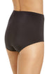 Womens Two Pack Smooth High Waist Black Control Briefs