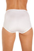 Womens Two Pack Smooth High Waist White Control Briefs