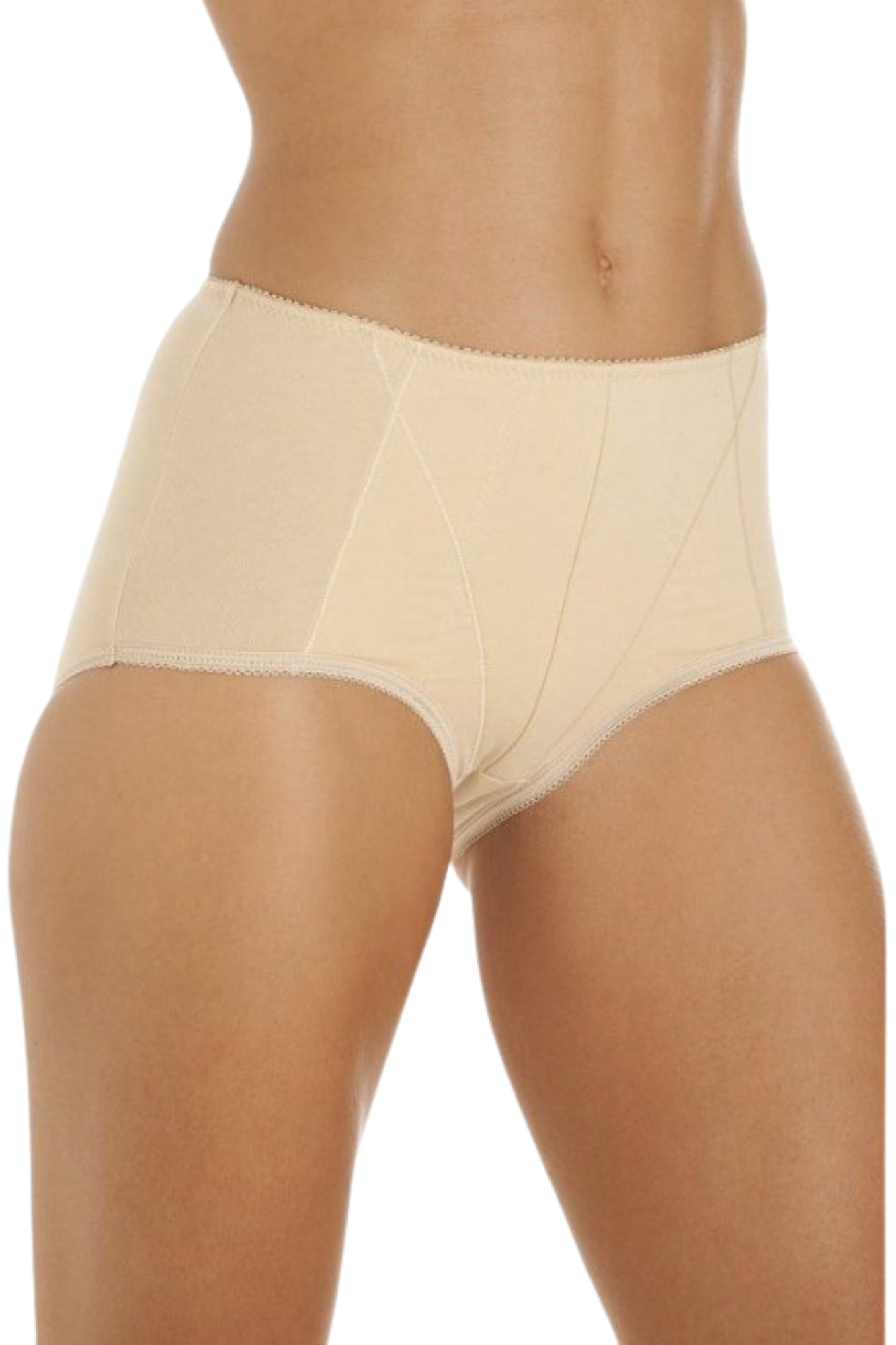 Womens Classic Cotton 3 Pack Control Briefs White