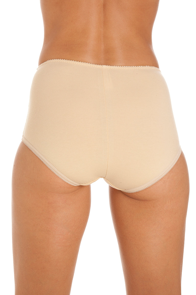 Womens Classic Cotton 3 Pack Control Briefs