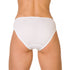Womens Three Pack White Floral Lace Midi Briefs