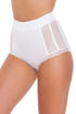 Womens 2 Pack High Waisted Mesh Support Panel Control Briefs