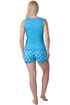 Women's 100% Cotton Lightweight Sleeveless Pyjama Set