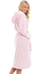 Women's Super Soft Bathrobe with Sherpa Lined Hood and Cuffs