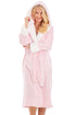 Women's Super Soft Bathrobe with Sherpa Lined Hood and Cuffs