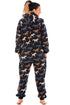 Camille Womens Super Soft Horse Printed Onesie