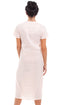 Womens Pink Lightweight Glitter Heart Nightdress